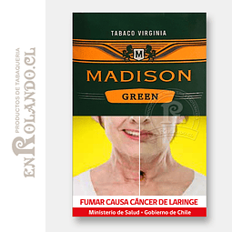 Tabaco Madison Green (Orgánico) ($5.240 x Mayor)