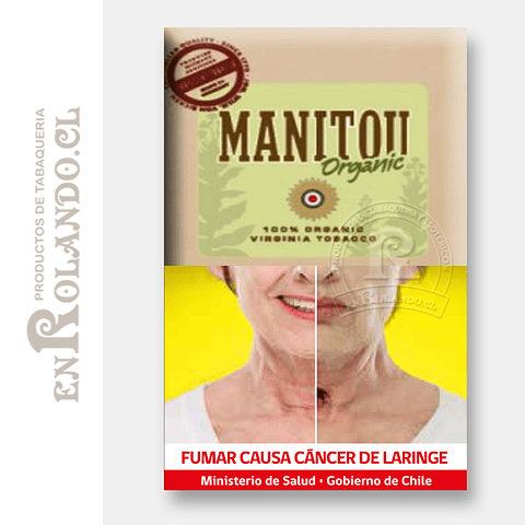 Tabaco Manitou Orgánico  ($6.990 x Mayor)