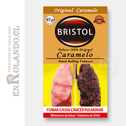 Tabaco Bristol Caramelo 45 Gr. ($4.190 x Mayor)
