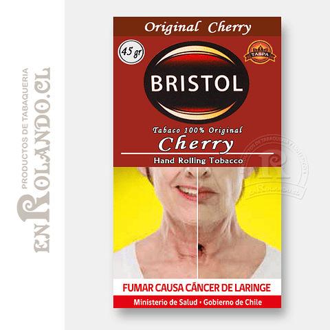 Tabaco Bristol Cherry 45 Gr. ($4.190 x Mayor)