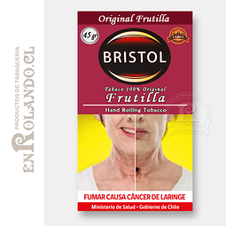 Tabaco Bristol Frutilla 45 Gr. ($4.190 x Mayor)  