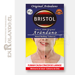 Tabaco Bristol Arándano 45 Gr. ($4.190 x Mayor)   