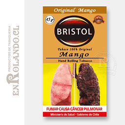 Tabaco Bristol Mango 45 Gr. ($4.190 x Mayor)