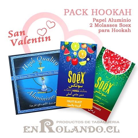 Pack Hookah - Oferta San Valentín