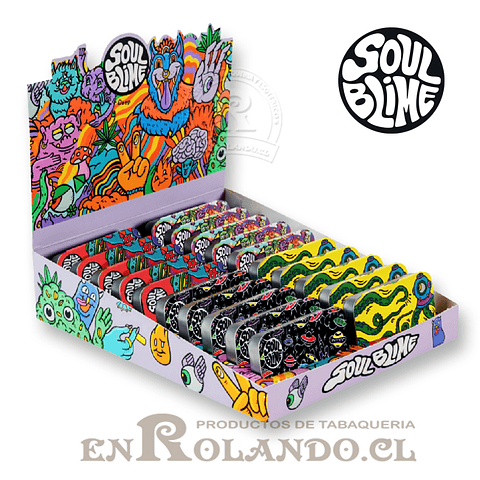 Caja con Tapa Deslizable Soulblime ($1.090 x Mayor) 