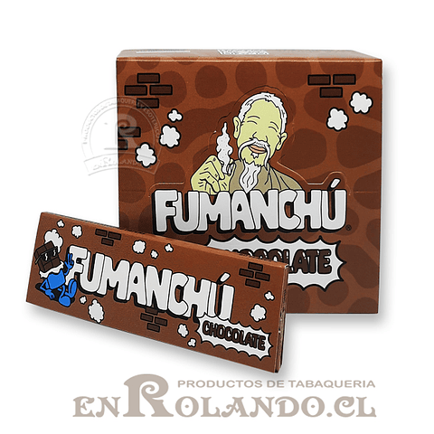 Papelillos Fumanchu Sabor Chocolate 1 1/4 - Display