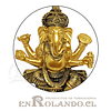 Figura Ganesha Dorado #055 ($5.990 x Mayor)