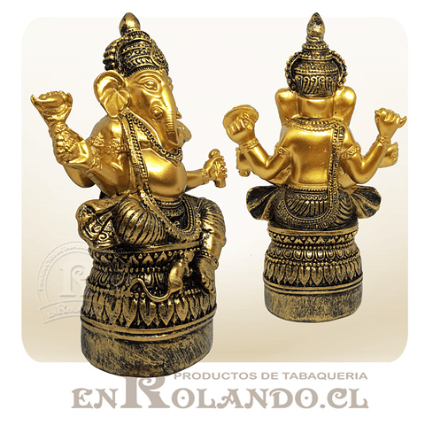 Figura Ganesha Dorado #055 ($5.990 x Mayor)