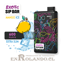 Vape Exotic Sip Bar - Mango ICE ($4.990 x Mayor) 600 Puffs
