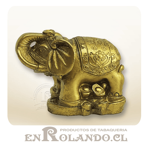 Set de 2 Elefantes Dorados #7708-2 ($2.990 x Mayor)