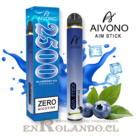 Vape Aivono - Arándanos ICE ($5.490 x Mayor) 2.500 Puffs