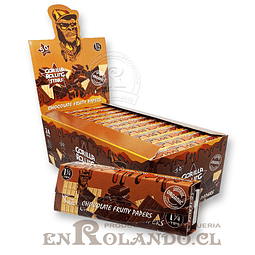 Combipack Gorilla Rolling Stars Sabor Chocolate - Display