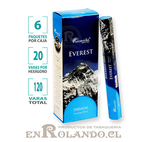 Incienso Aromatika Everest - 120 varas