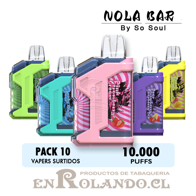 Vaper Elf So Soul NOLA Bar Disposable Vape 10000 Puffs Nola Bar Vape Reviews