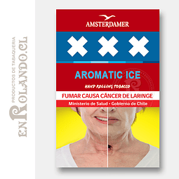 Tabaco Amsterdamer XXX Aromático ICE ($3.990 x Mayor)