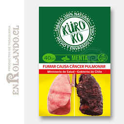 Tabaco Kuroko Menta 40 Gr. ($2.990 x Mayor)