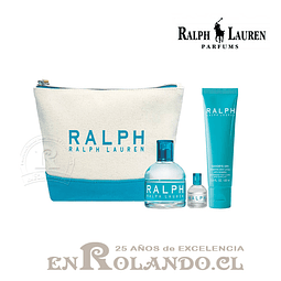 Ralph Laurent Calypso Woman EDT 100 ml + 7 ml + BL 100 ml + Cosmetiquero  