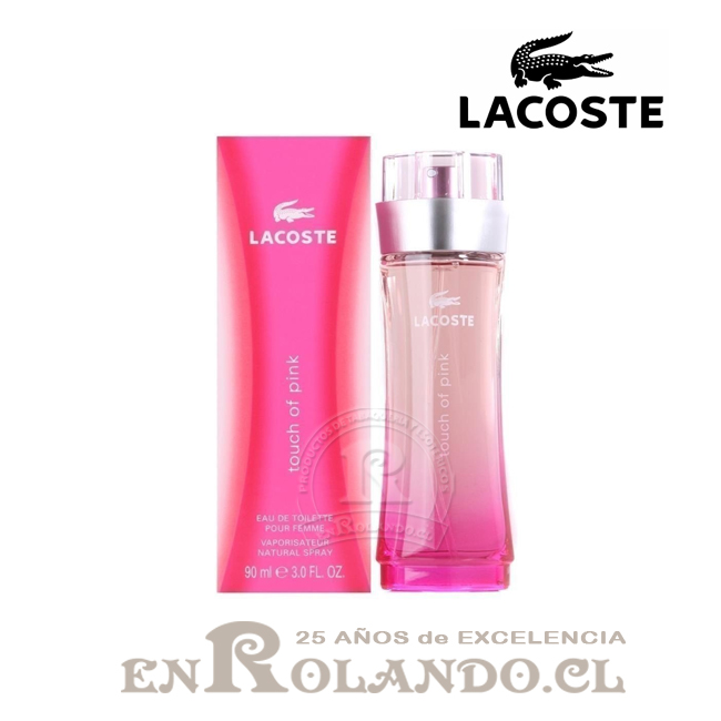 touch of pink lacoste