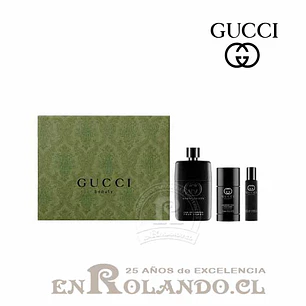 Gucci Guilty Pour Homme EDP 90 ml + Deo 75 ml + SG 50 ml  Precio ?? El estuche vale menos que el perfume solo ??