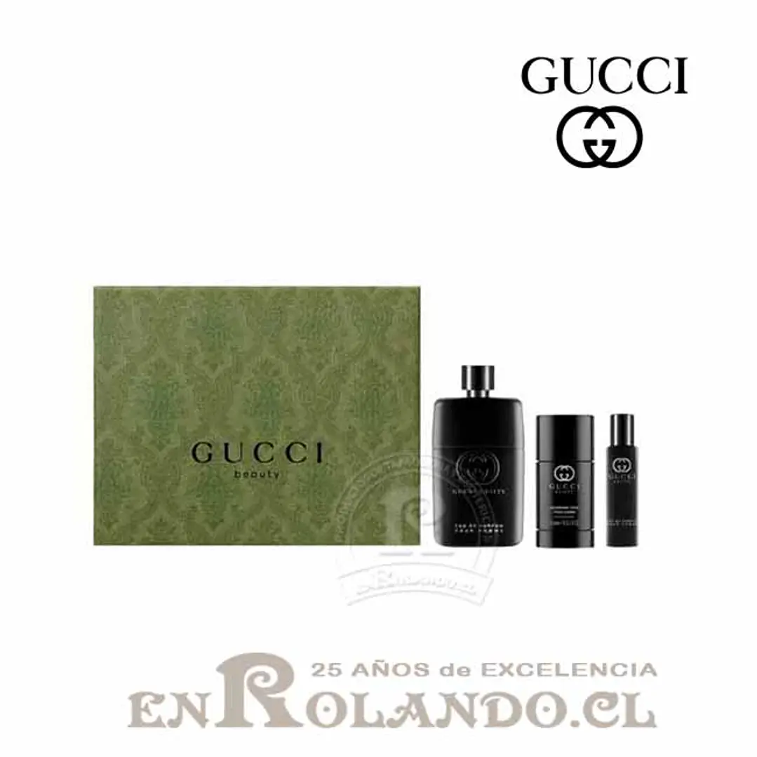 Gucci Guilty Pour Homme EDP 90 ml + Deo 75 ml + SG 50 ml  Precio ?? El estuche vale menos que el perfume solo ?? 1