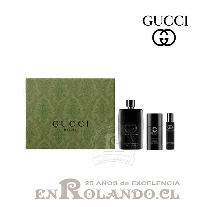 Gucci Guilty Pour Homme EDP 90 ml + Deo 75 ml + SG 50 ml  Precio ?? El estuche vale menos que el perfume solo ?? 1