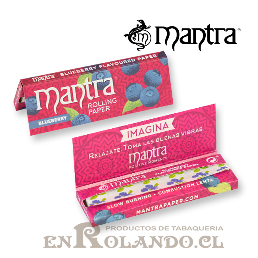 Papelillo Mantra sabor Arándano 1 1/4 - Display  2