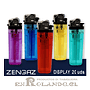 Encendedor Zengaz Clic - Display ($3.490 x Mayor)