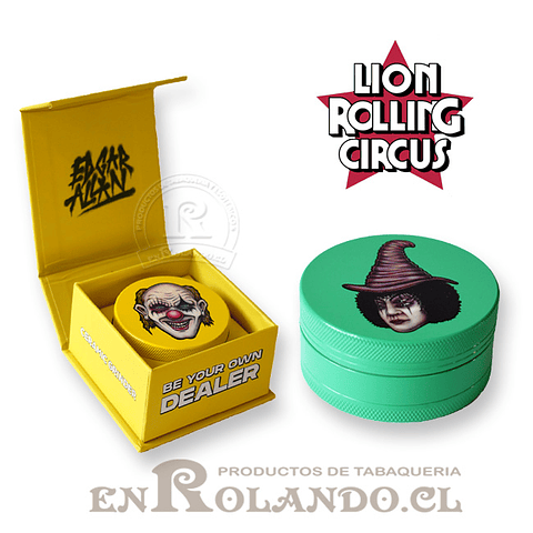 Moledor Cerámica Lion Rolling Circus - 2 pisos