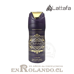 Lattafa Badel Al Oud Amethyst Unisex Desodorante 200 ml ($3.490 x Mayor) 