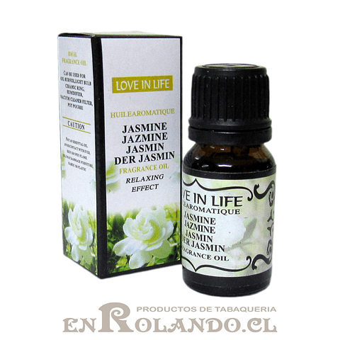 Esencia Aromática "Jasmín" ($790 x Mayor) Love in Life