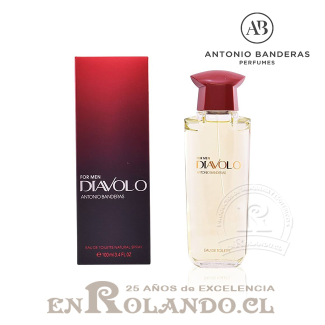 Diavolo For Men EDT 100 ML (Tester - Sin Tapa) - Antonio Banderas