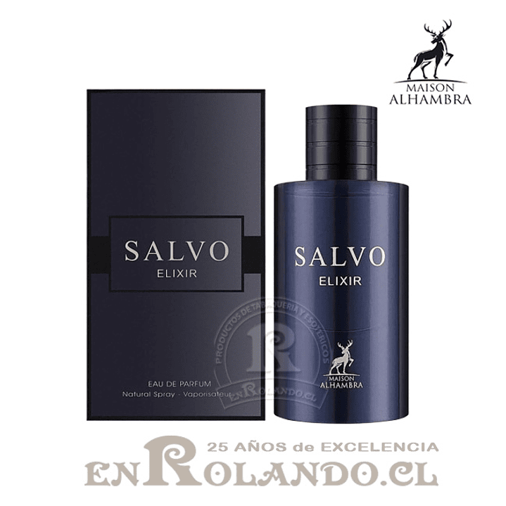 Maison Alhambra Salvo Elixir Men EDP 100 ml - No Habilitar Sin precio !!! 1