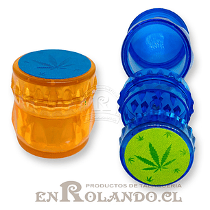 Moledor Moledor Acrílico Diseños - 3 Pisos #JSS0083 ($1.490 x Mayor)