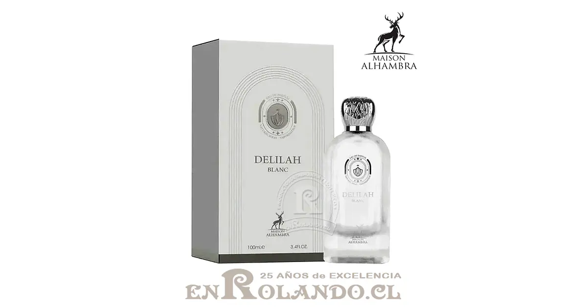 Maison Alhambra Delilah Blanc Unisex Edp 100ml. ($19.990)