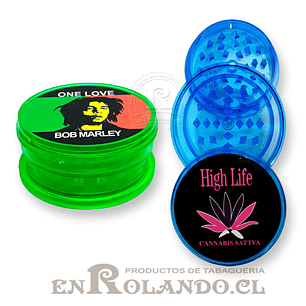 Moledor Moledor Acrílico Diseños - 2 Pisos #JSS0019 ($890 x Mayor)