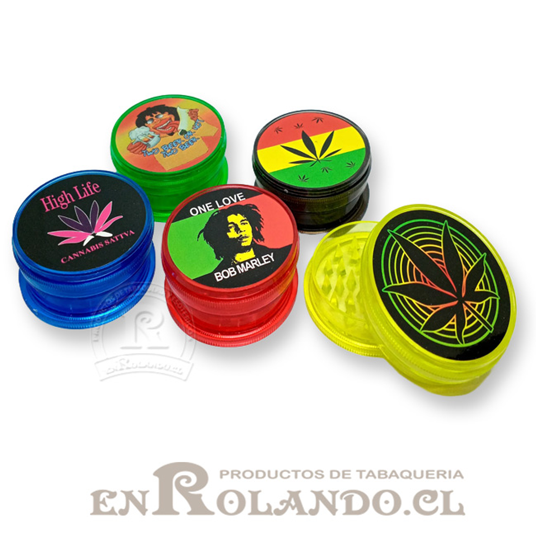 Moledor Moledor Acrílico Diseños - 2 Pisos #JSS0019 ($890 x Mayor) 2