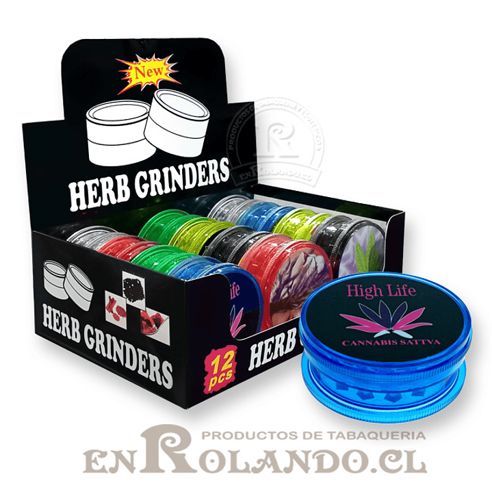 Moledor Moledor Acrílico Diseños - 2 Pisos #JSS0019 ($890 x Mayor) 3