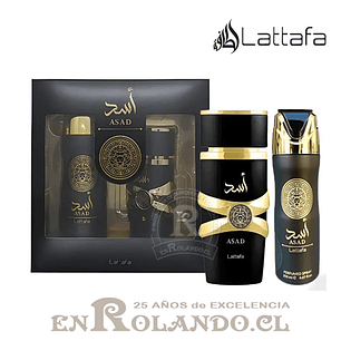 Lattafa Asad Men EDP 100 ml + Desodorante 200 ml
