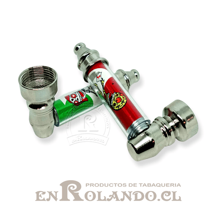 Pipa Metalica Corta + Moledor #VK-16 ($2.490 x Mayor) 5