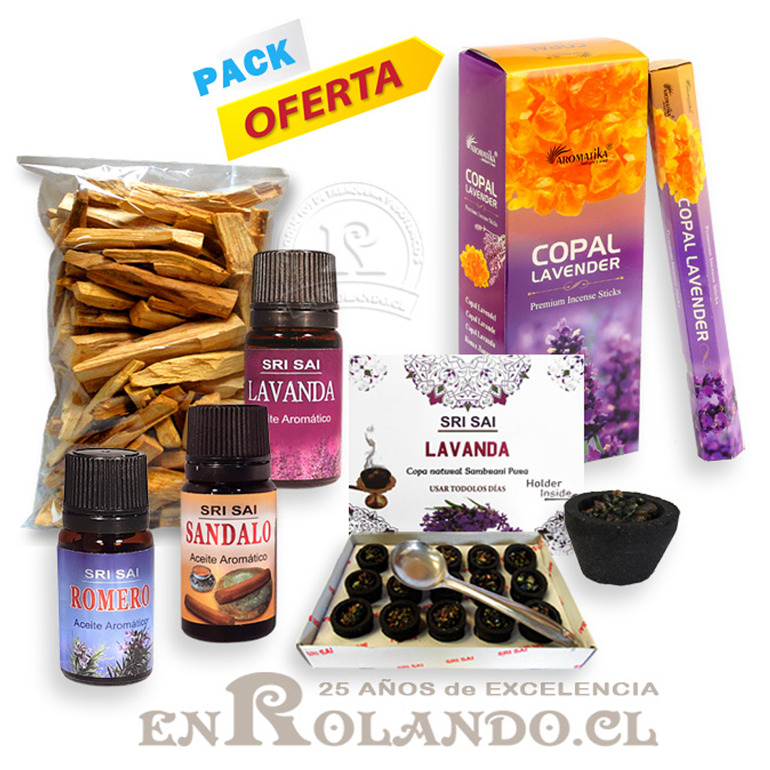 Pack Oferta Aromaterapia - Purificación y Limpieza 1
