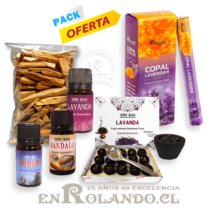 Pack Oferta Aromaterapia - Purificación y Limpieza 1