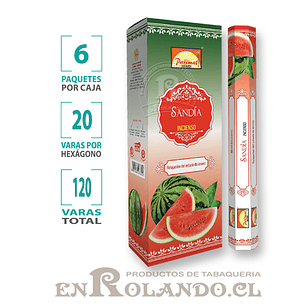 Incienso Parimal Sandia ($1.390 x MAYOR) - 120 varas