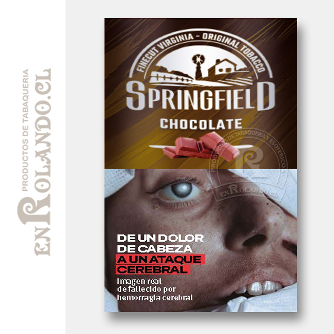 Tabaco Springfield Chocolate ($4.490 x Mayor) 1