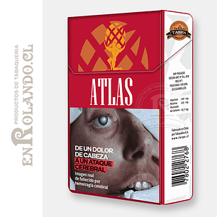 Cigarrillos Atlas Red King Size - 20 Uds ($2.547 x Mayor)