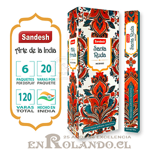Incienso Sandesh - Santa Ruda ($1.690 x Mayor) 120 varas