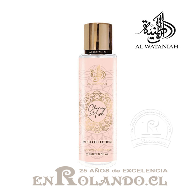 Al Wataniah Cherry Musk Body Mist 250ml (M)