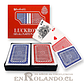 Cartas de Naipe Plastificado ($1.490 x Mayor) 2 Barajas - Miniatura 1