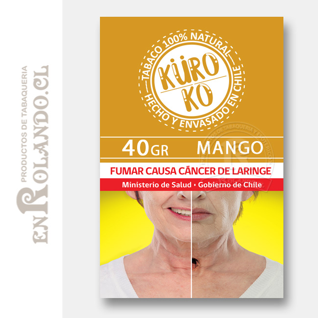 Tabaco Kuroko Mango 40 Gr. ($2.690 x Mayor) 1