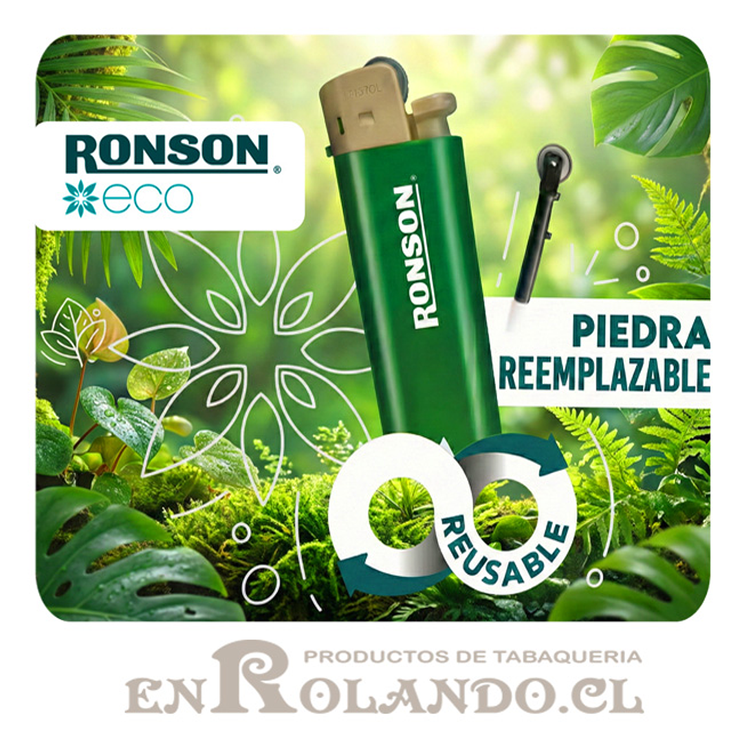 Encendedor Ronson Colourlite Eco Recargable ($3.990 x Mayor) 20 uds - Display 5