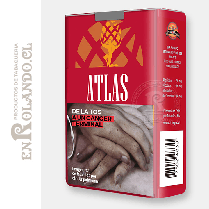 Cigarrillos Atlas Red Soft Pack - 20 Uds ($2.547 x Mayor) 1